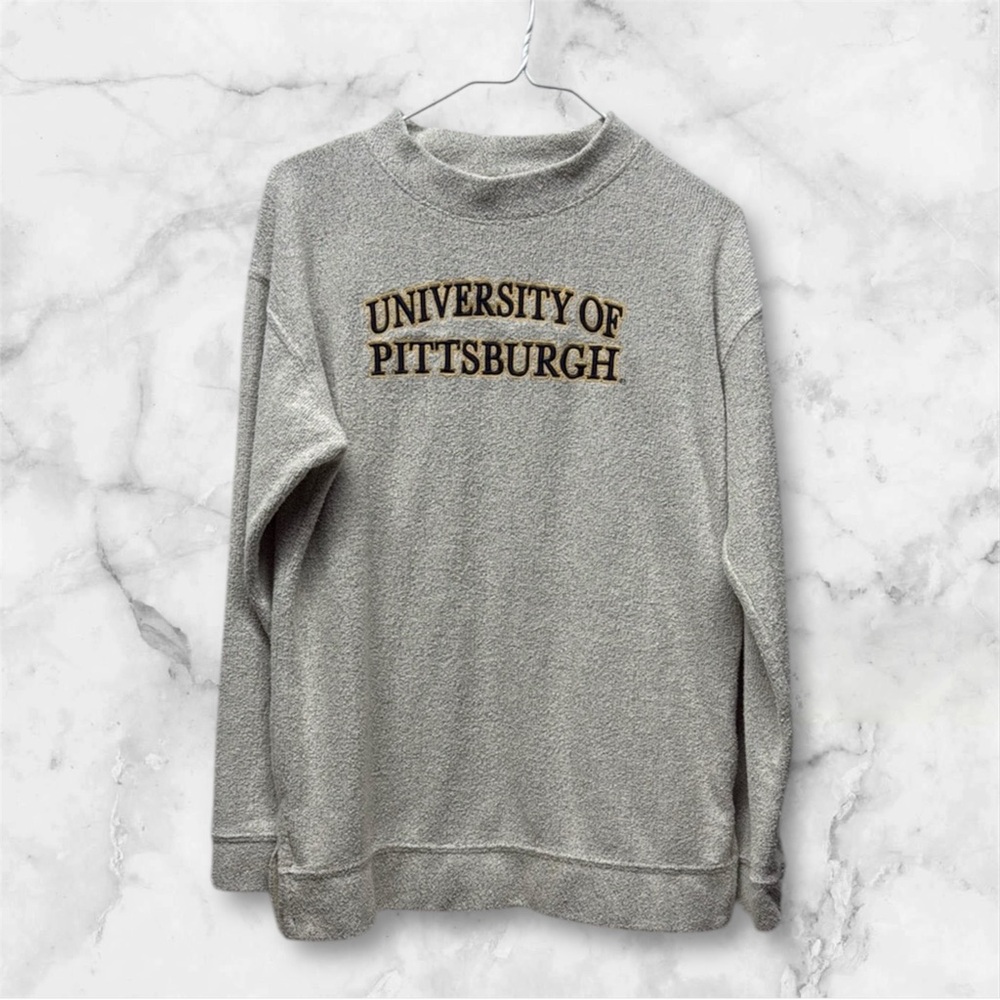 Original league collegiate outfitters University of Pittsburgh Gray Sweatshirt S